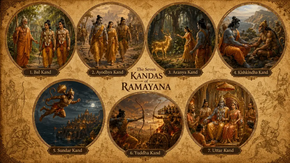 ramayan ke kul kitne kand hai
