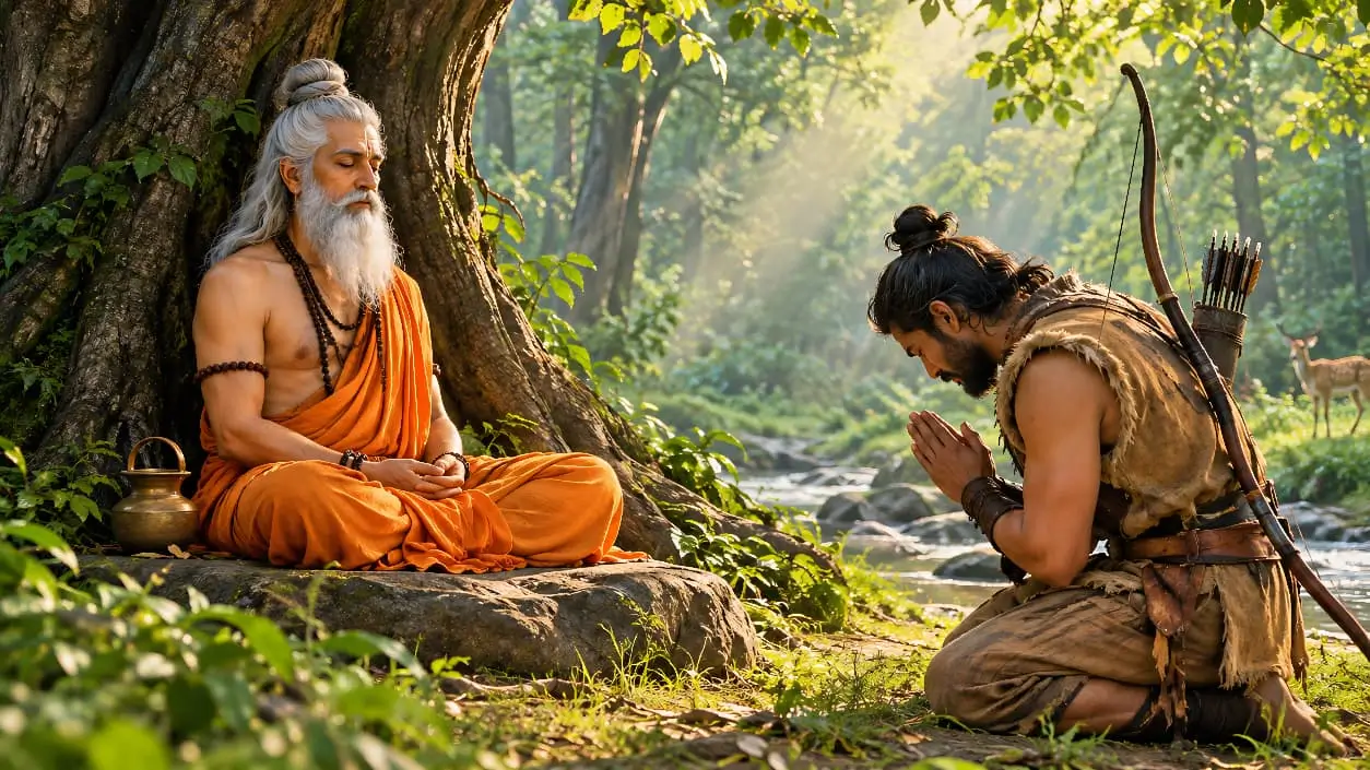Papankusha Ekadashi Vrat Katha maharshi angira aur krodhan shikari ki kahani